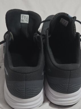 Men's Black Athletic Sneakers - Lightweight Comfort